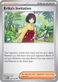 Erika's Invitation 160-165 Reverse Holo