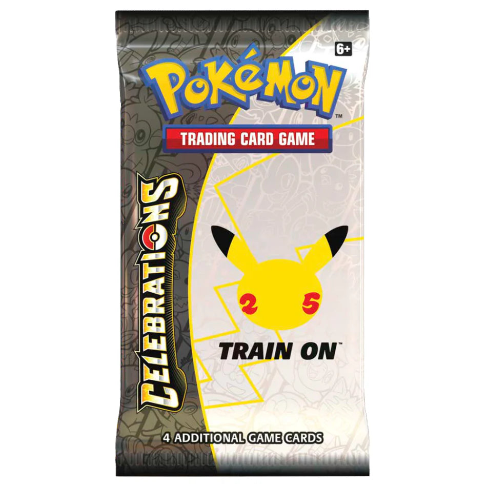Pokemon TCG - Celebrations 25th Anniversary Booster Pack Razor Leaf Pokemon TCG - Celebrations 25th Anniversary Booster Pack Razor Leaf