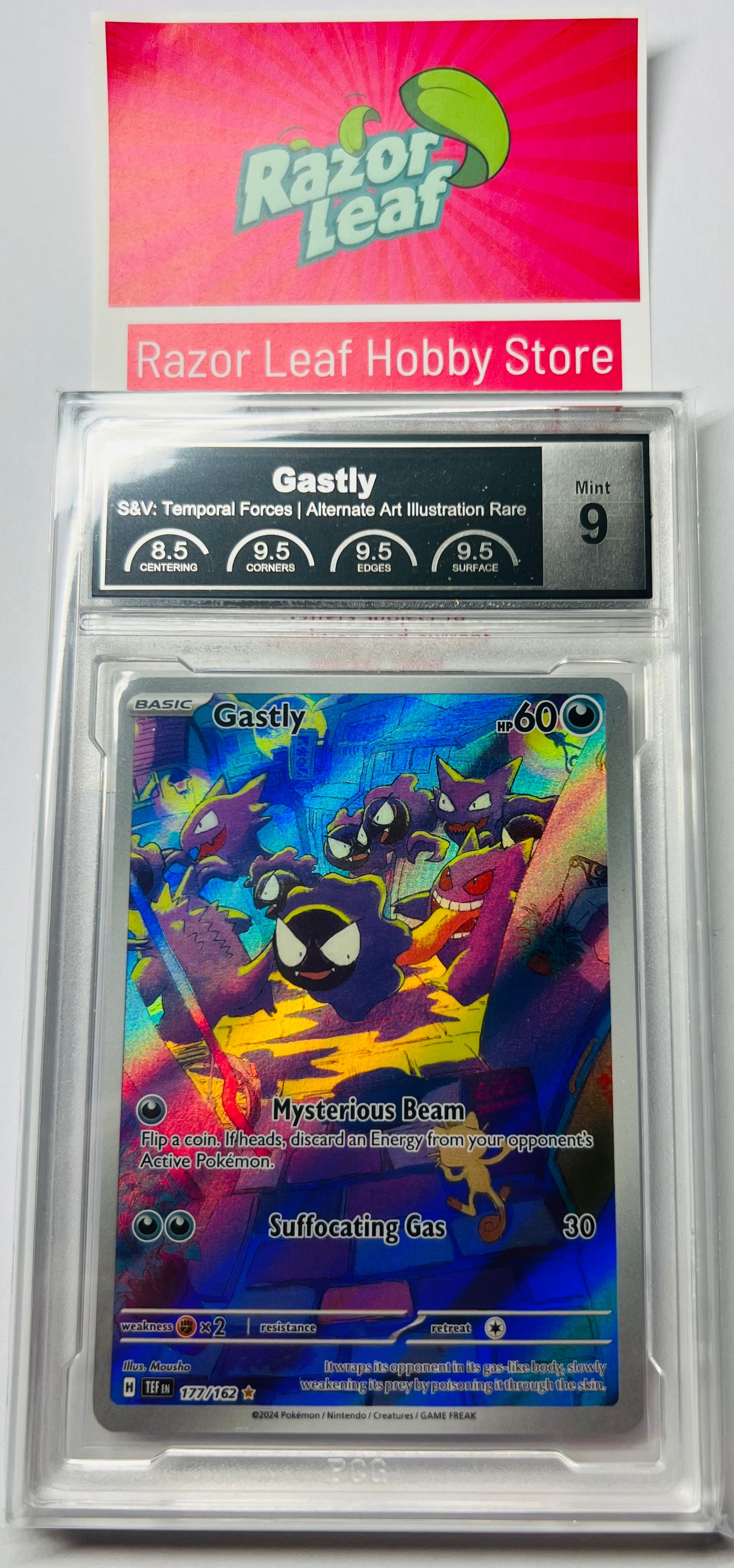 PCG Mint 9 Gastly Temporal Forces 177/162