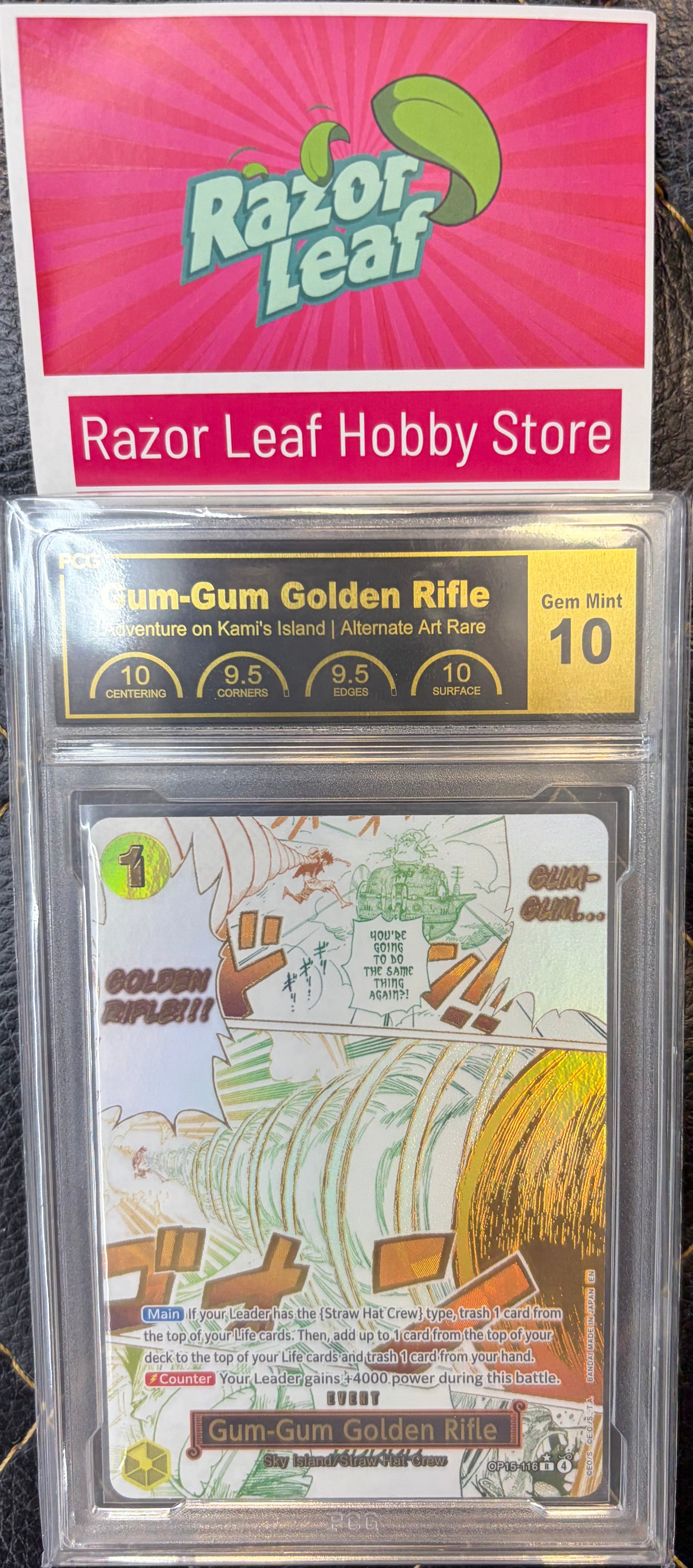 PCG 10 - Gum-Gum Golden Rifle OP-15-116