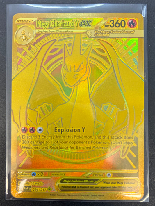 Mega Charizard Y ex (294/217) Ascended Heroes