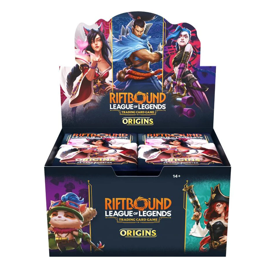 Riftbound League of Legends TCG - Origins Booster Display Box