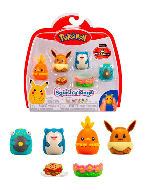 Pokemon Squishalongs Squishmallows (assorted)