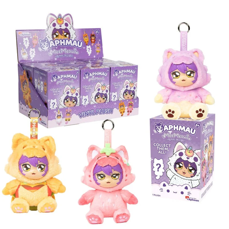Aphmau : Vinyl Plush Keychain Bag Charm Series Blind Box (Single)