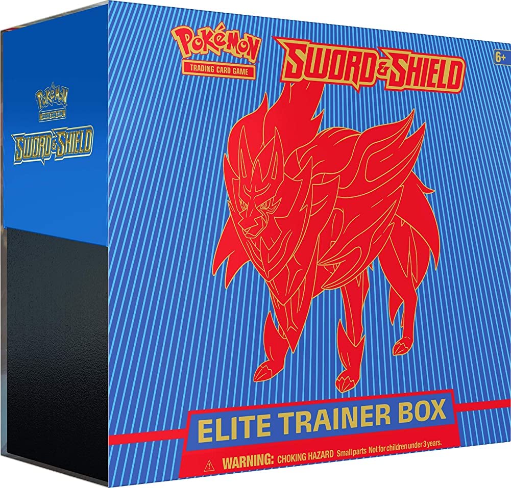 Pokemon TCG: Sword and Shield Elite Trainer Box - Zamazenta