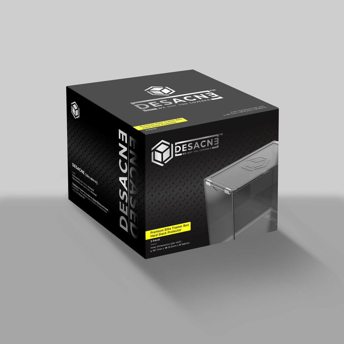 Desacne - Premium Elite Trainer Box Protector 2 Pack
