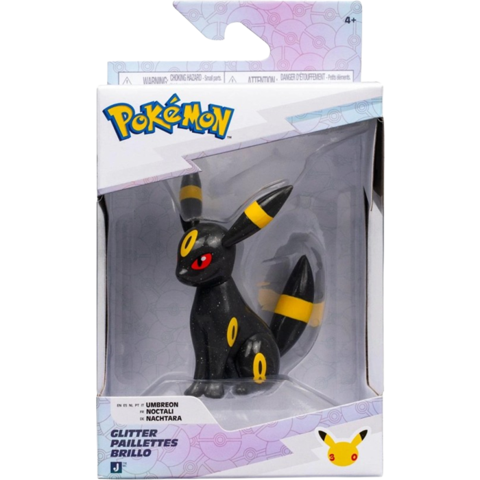 Pokemon Select 30th Anniversary Glitter Battle Figure
