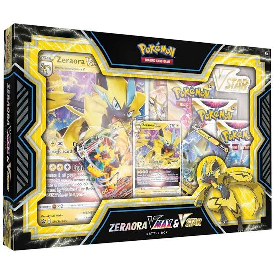 Pokemon TCG - Zeraora Vstar & Vmax Battle Box