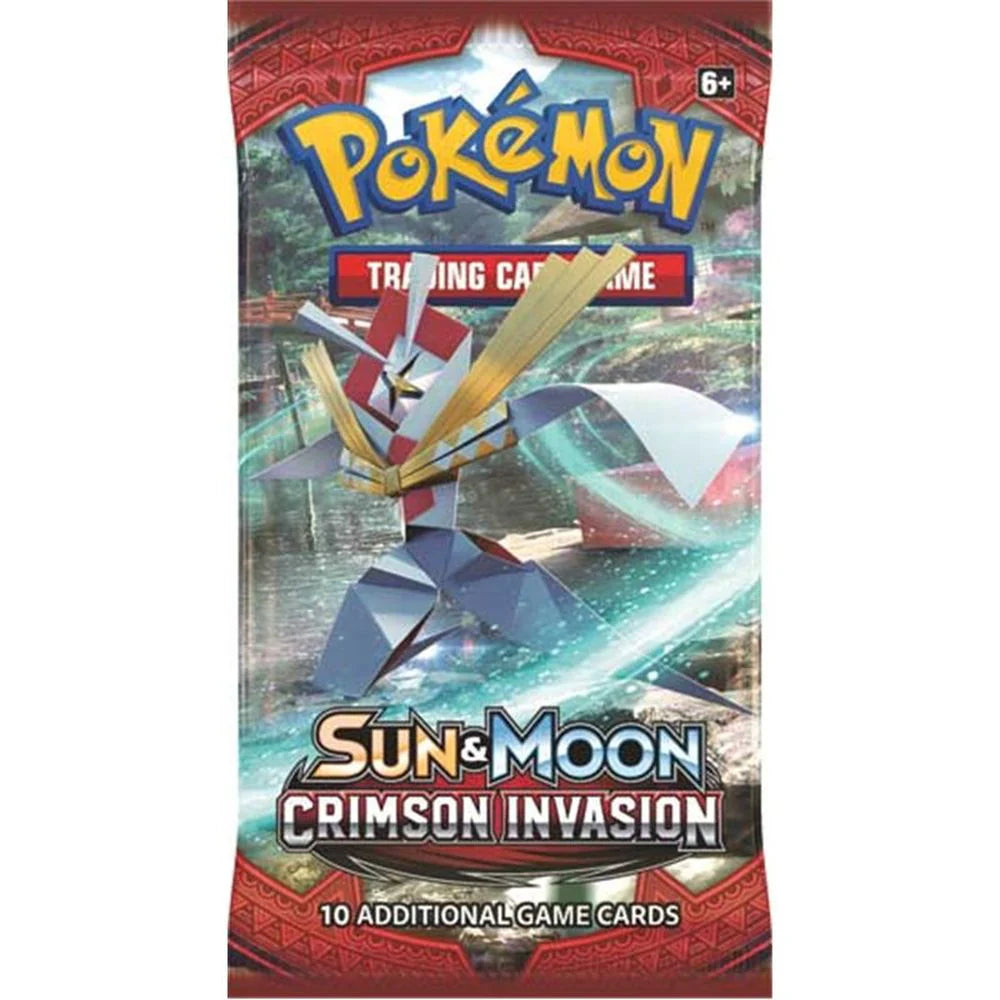 Pokemon TCG - Sun & Moon Crimson Invasion Booster Pack