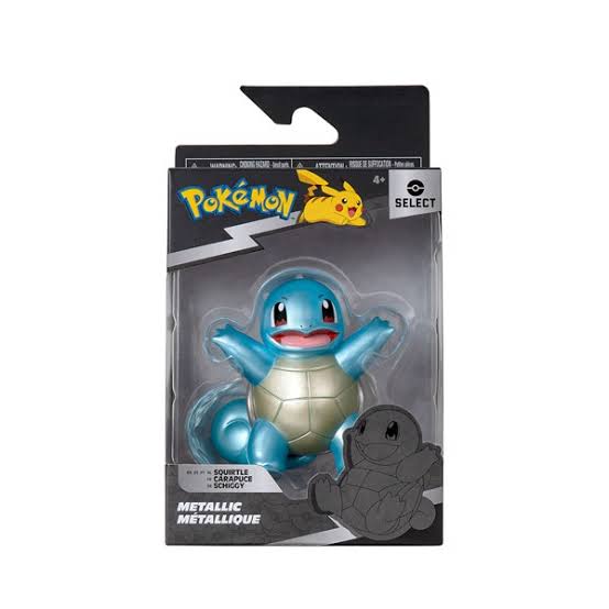Squirtle Metallic Figure