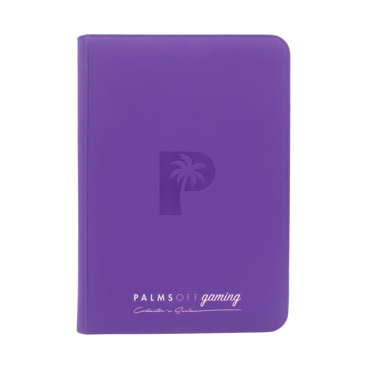 Palms Off Collector’s Series 9 Pocket Zip Binder- PURPLE