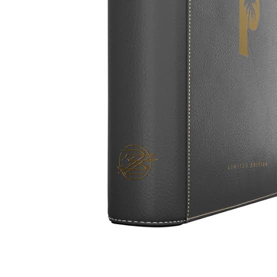 Palms Off Limited Ed. Mega Capacity 16 Pocket Binder – Black and Gold (1280 slot)