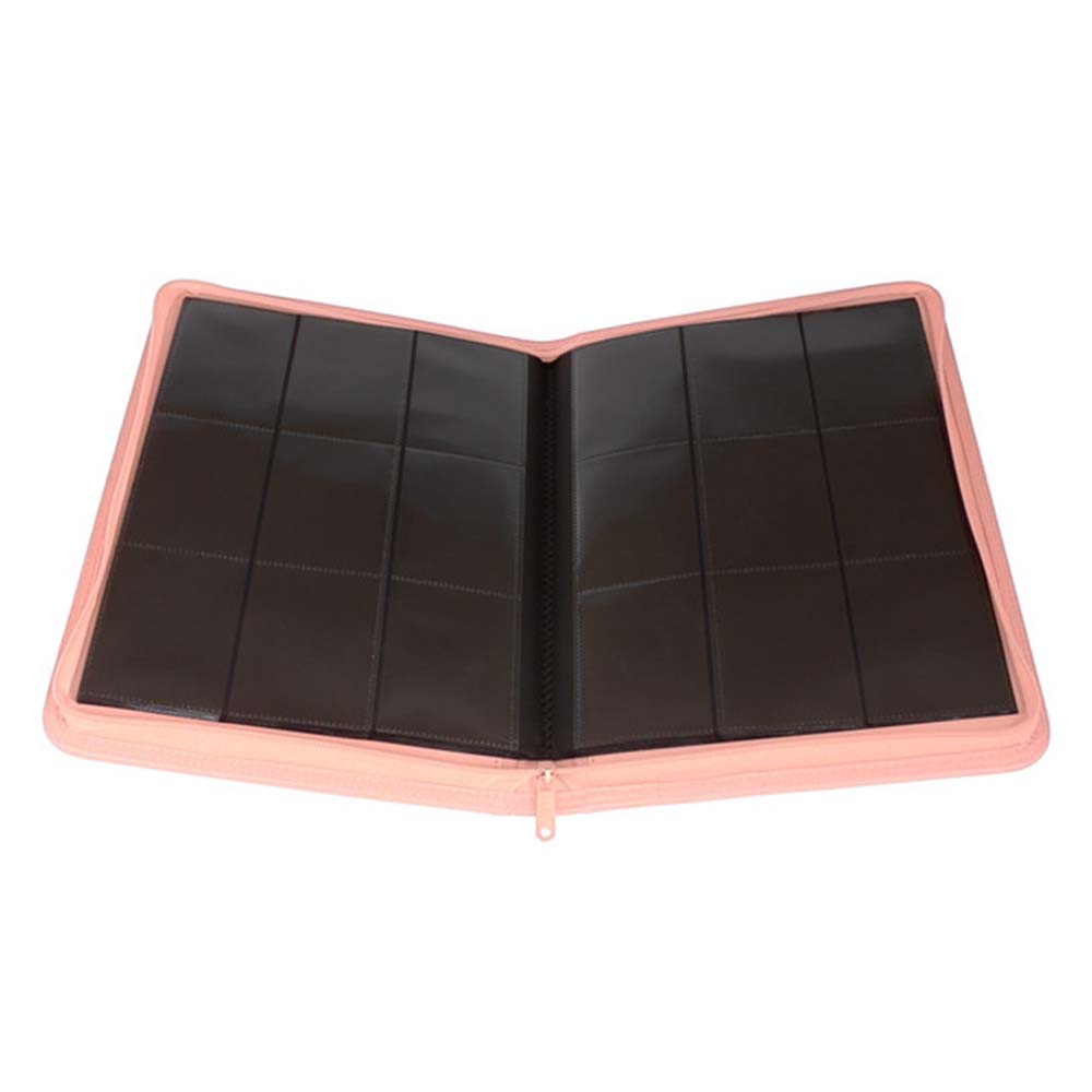 Palms Off Collector’s Series 9 Pocket Zip Binder- PINK