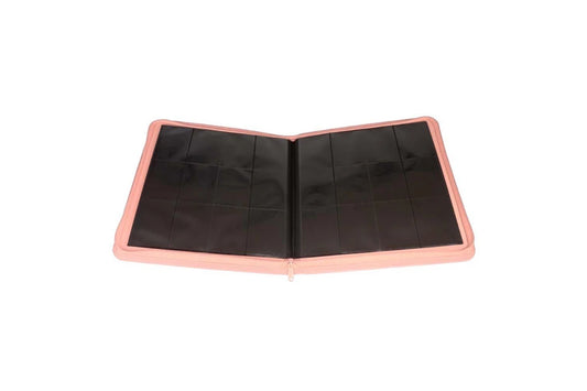 Palms Off Collector’s Series 12 Pocket Zip Binder- PINK