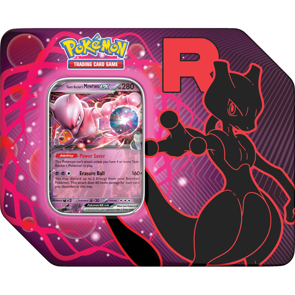 Pokemon TCG - Team Rocket Tin (Mewtwo)