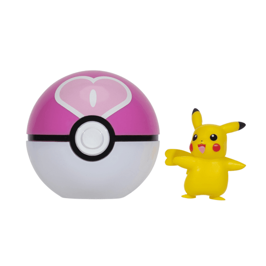 Pokemon Clip N Go Poké Ball Figure - Series 19 - PIKACHU