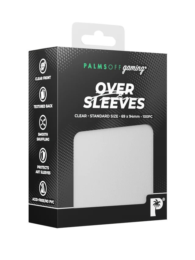 Palms Off Premium Oversleeves (100pc) – Standard Size
