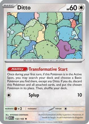 Ditto Holo 132-165