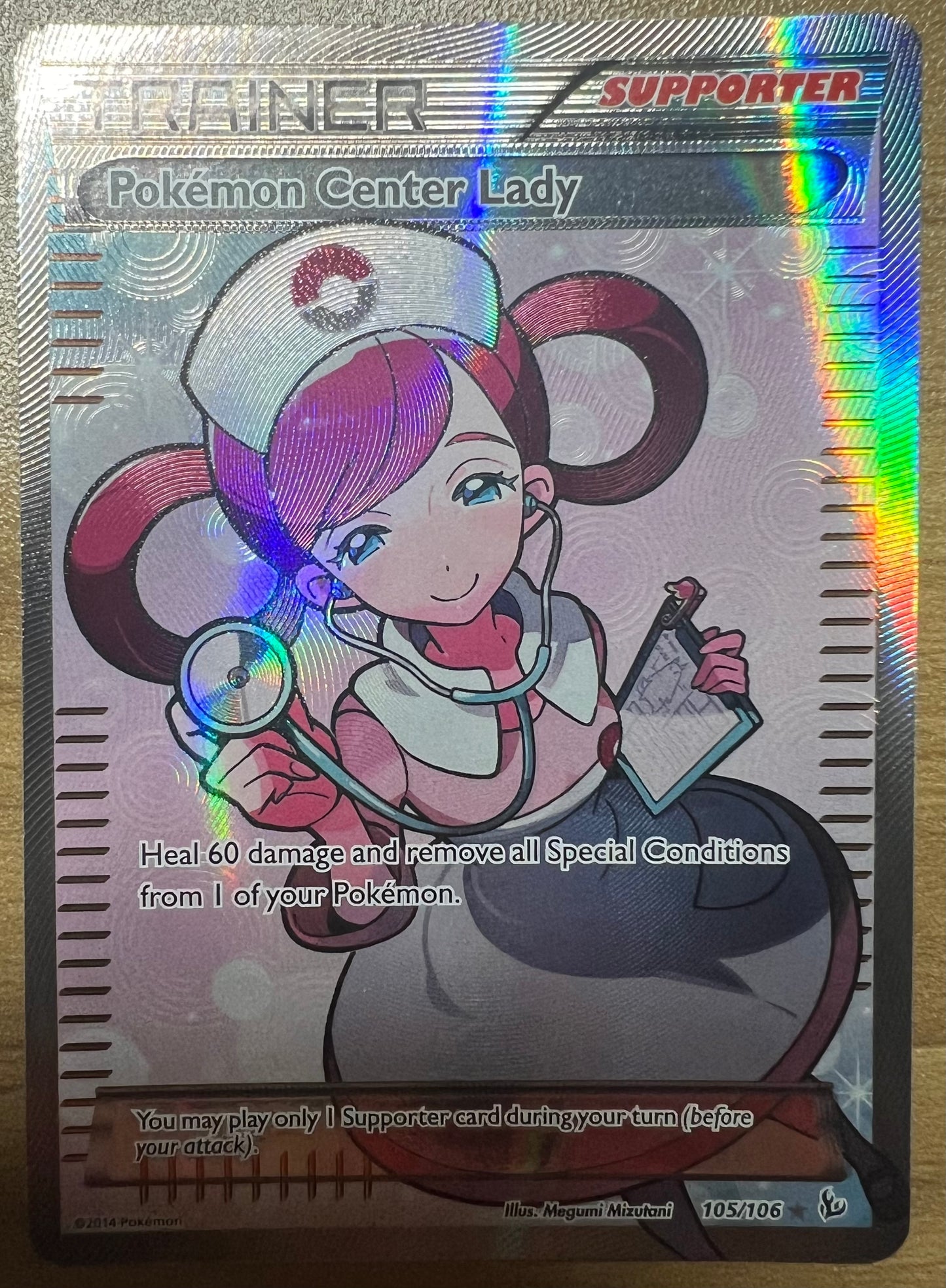 Pokemon Center Lady (105/106) [XY: Flashfire]