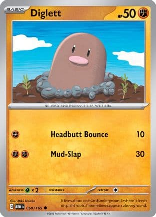 Diglett 050-165