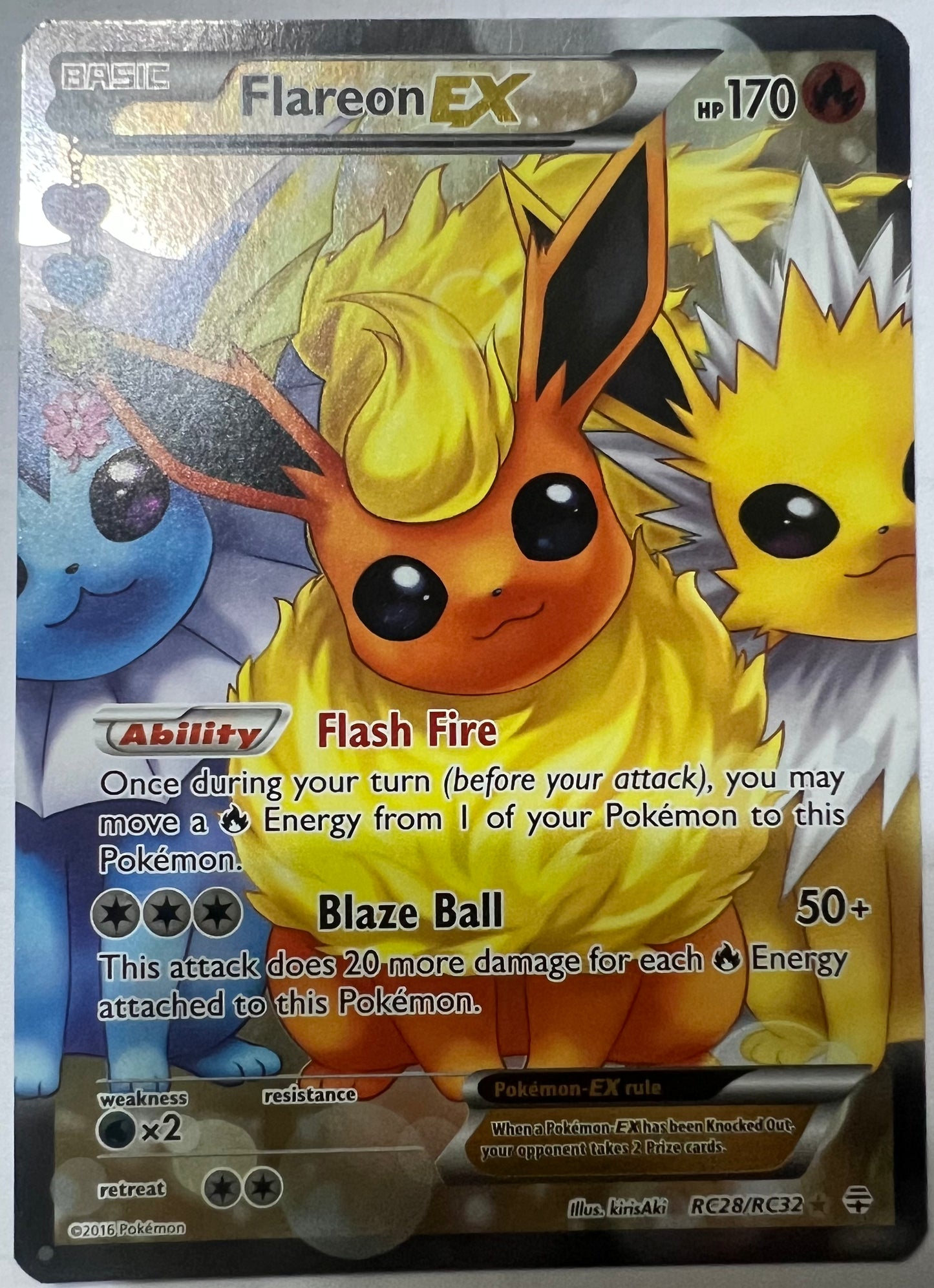 Flareon EX (RC28/RC32) XY: Generations