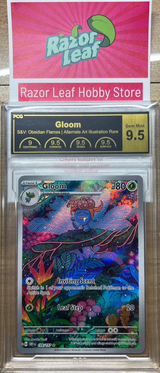 PCG Gem Mint 9.5 Gloom Illustration Rare 198/197