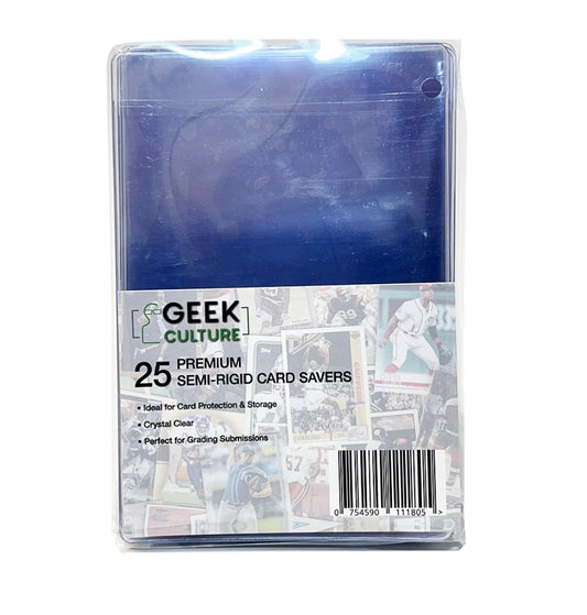 Geek Culture – Semi-Rigid Sleeves (25ct)