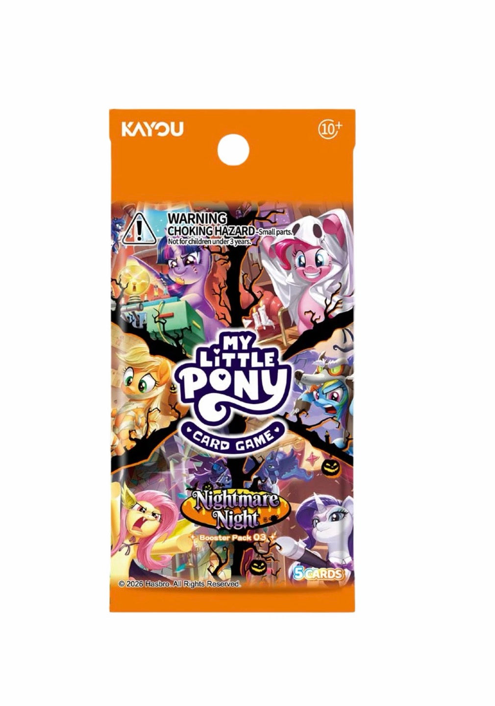 Kayou My Little Pony Card Game Nightmare Night Foil Booster Pack
