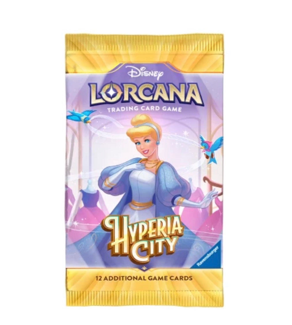 Disney Lorcana Hyperia City Booster Pack