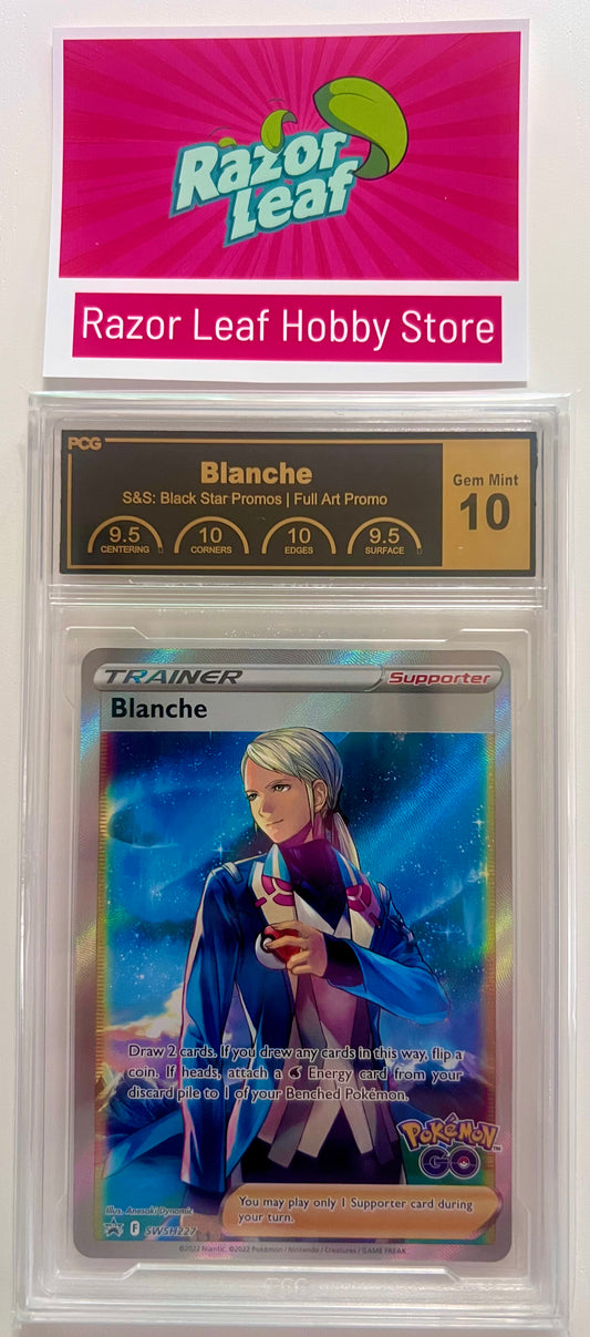 PCG 10 Gem Mint BLANCHE - SWSH227 Black Star Promo