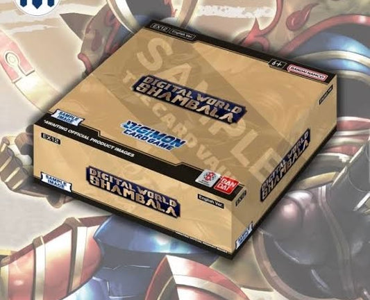 Digimon Card Game: Extra Booster Display – Digital World Shambala [EX-12]
