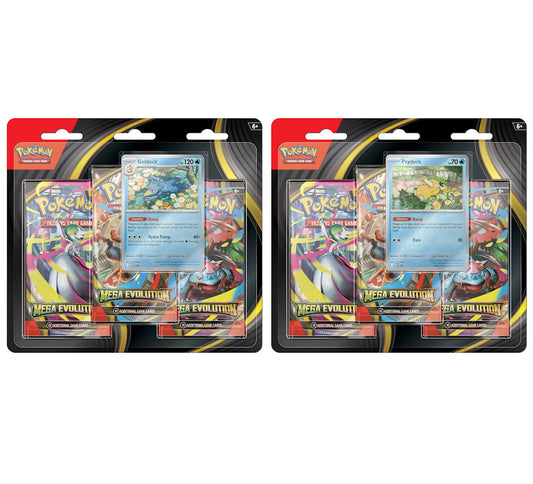Pokemon TCG - Mega Evolution 3 Pack Blister