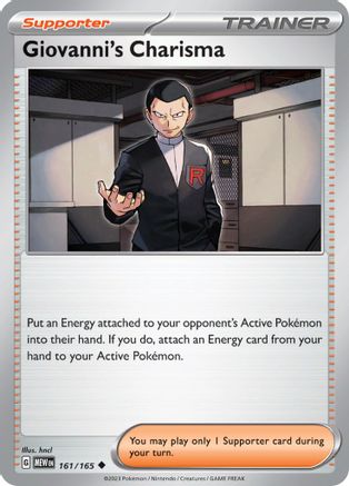 Giovanni's Charisma 161-165