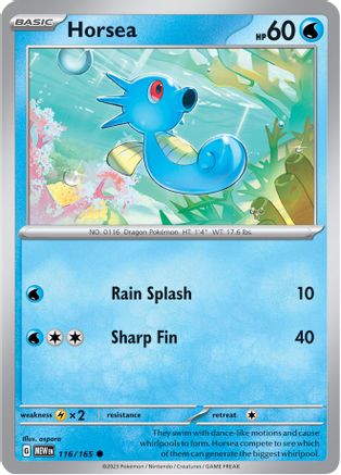 Horsea 116-165