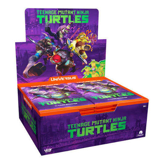 UniVersus CCG – Teenage Mutant Ninja Turtles Booster Display