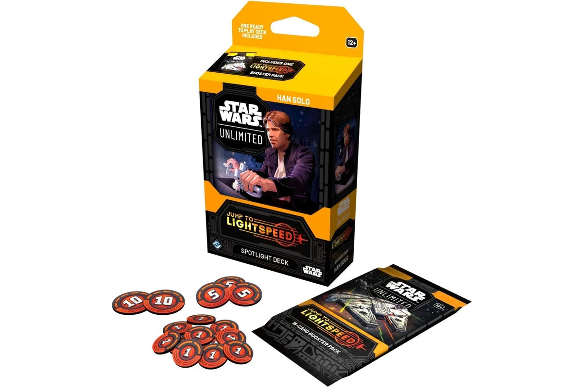 Star Wars Unlimited - Jump to Lightspeed Spotlight Deck (Han Solo)