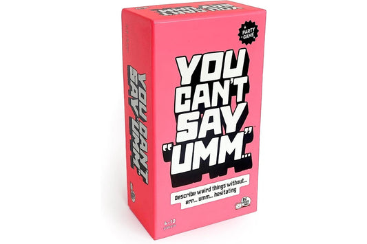 You Can't Say "Umm" Party Card Game