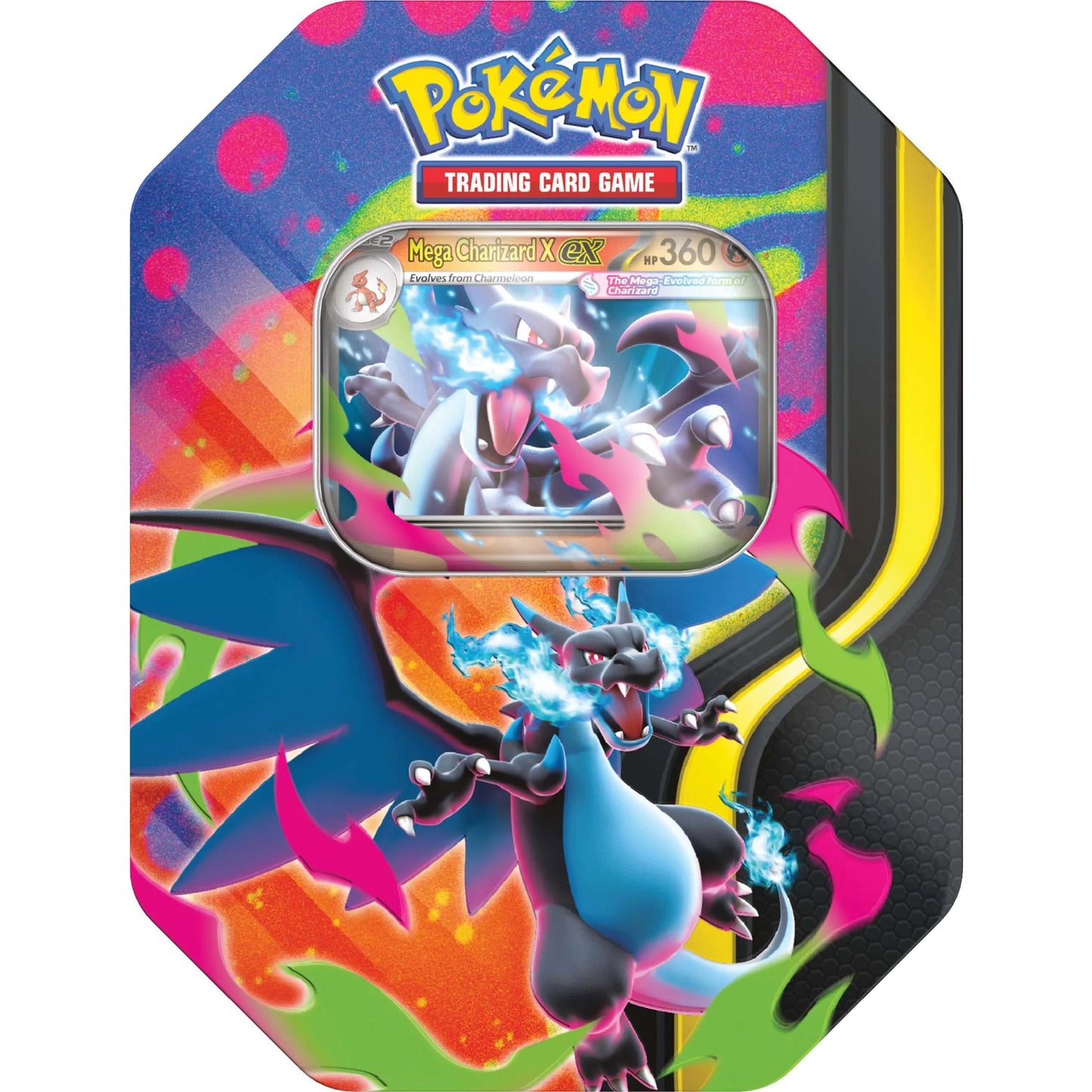 Pokemon TCG - Mega Charizard Tin (X or Y)