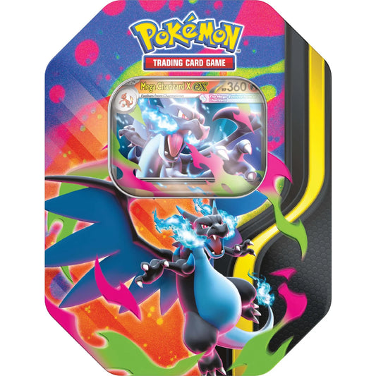 Pokemon TCG - Mega Charizard Tin (X/Y)
