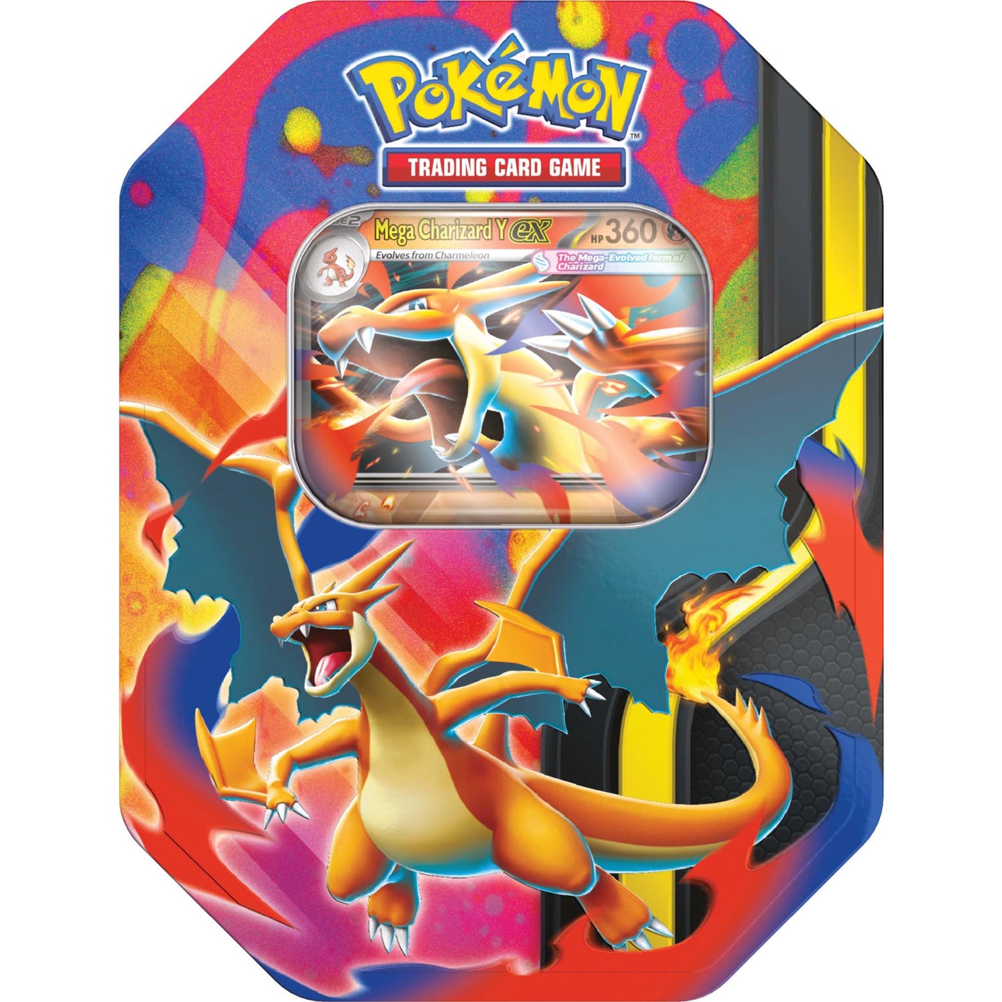 Pokemon TCG - Mega Charizard Tin (X or Y)