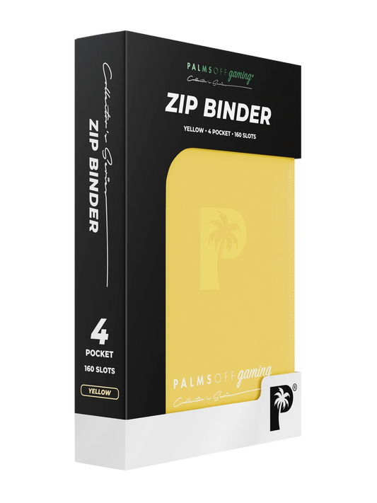 Palms Off Collector’s Series - 4 Pocket Zip Binder
