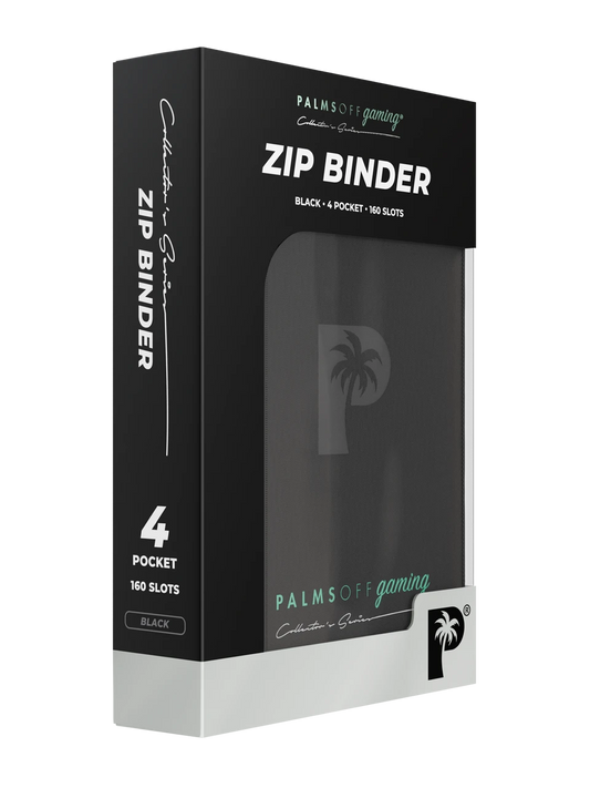 Palms Off Collector’s Series - 4 Pocket Zip Binder