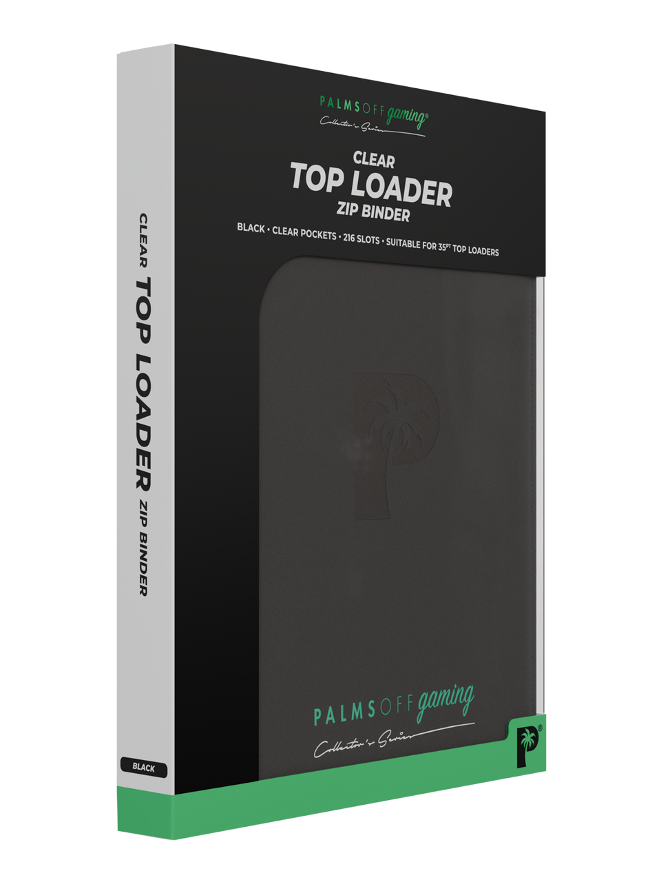 Palms Off Collector’s Series Top Loader Zip Binder