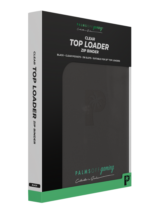 Palms Off Collector’s Series Top Loader Zip Binder