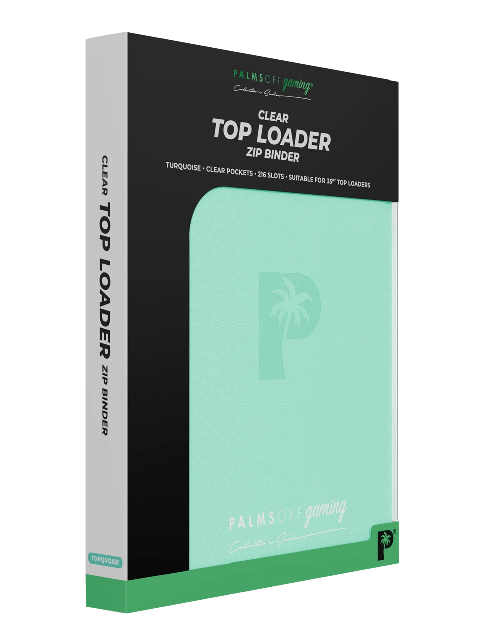 Palms Off Collector’s Series Top Loader Zip Binder