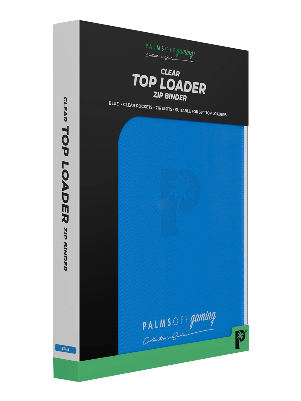 Palms Off Collector’s Series Top Loader Zip Binder