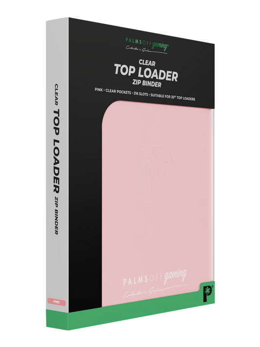 Palms Off Collector’s Series Top Loader Zip Binder