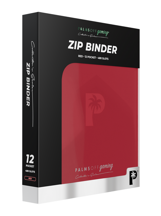 Palms Off Collector’s Series 12 Pocket Zip Binder