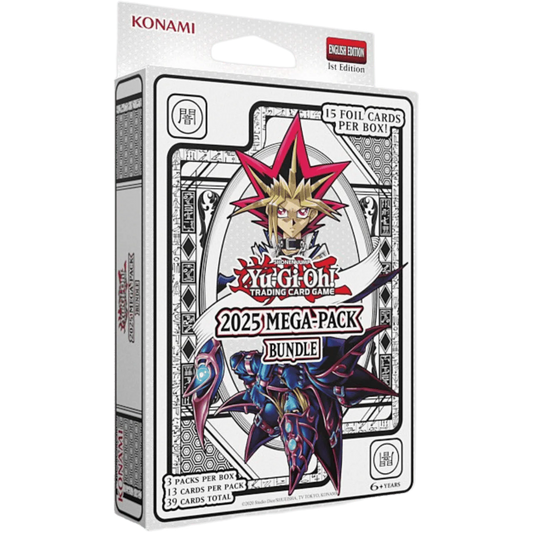 Yu-Gi-Oh! 2025 Mega Pack Booster 3-Pack Tuckbox