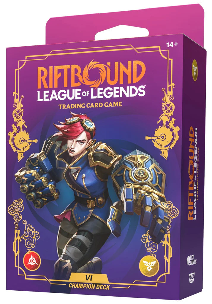 Riftbound League of Legends - Unleashed Vi Champion Deck